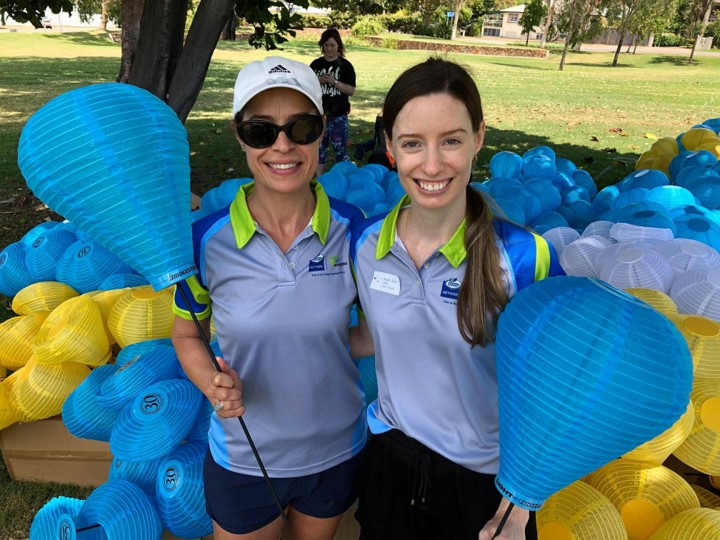 Light the night volunteer employees