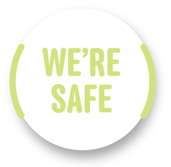 We're Safe